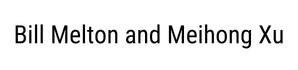 Bill Meton and Meihong Xu logo